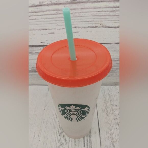 Starbucks Cold Travel Tumbler Cup w/ Straw - Picture 2 of 7